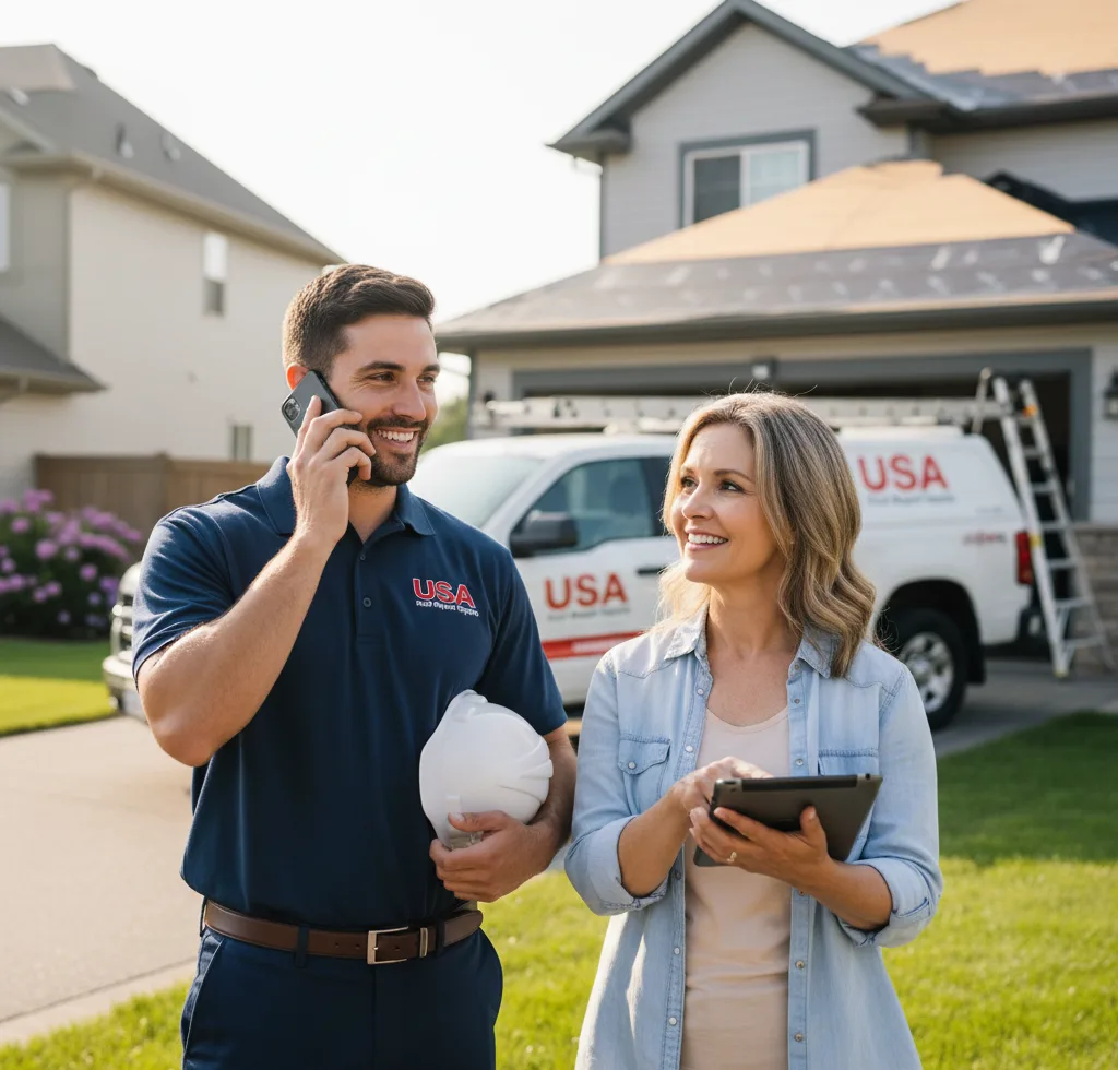 USA Roof Repair Experts customer support in Lyndora